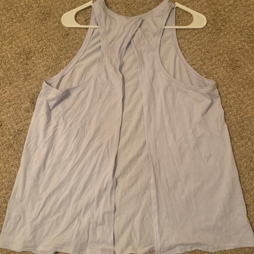Lululemon open back tank top